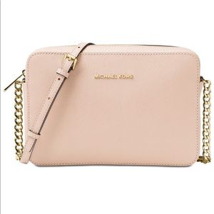 Michael Kors Jet Set Saffiano Leather Crossbody